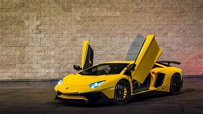 Lamborghini Aventador Yellow 4k Wallpapers Cars Huracan