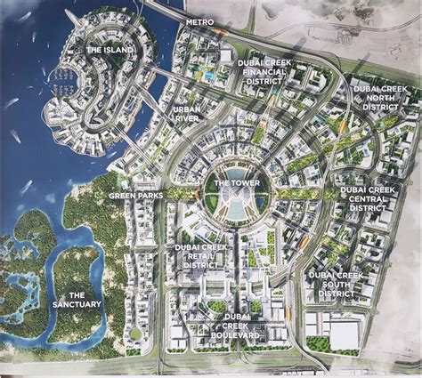 Dubai Creek Harbour Masterplan Dubai Properties