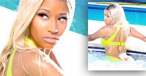 Nicki Minaj In A Bikini In Video For High School Mirror Online