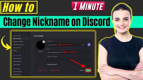 How To Change Nickname On Discord Youtube