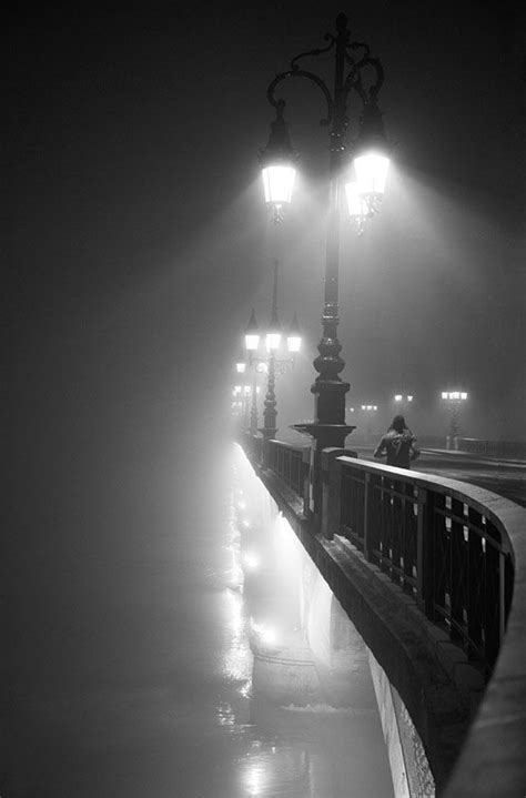 Black And White Night Time Photography
