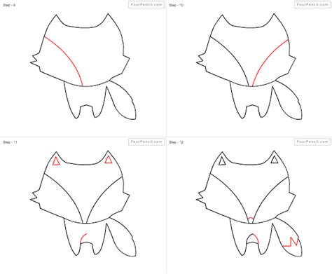 how to draw a fox step by step for beginners design talk