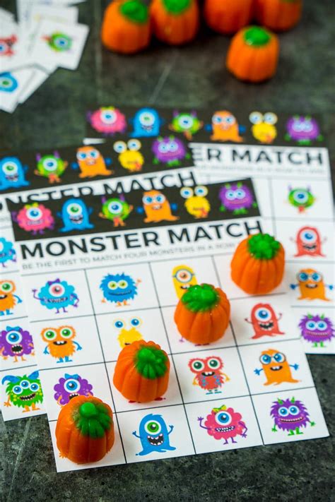 Real images like gifts, cards, ice cream, balloons, cake, candy, teddy bears, candles, and more are used along with their names in this game of valentine. Free Printable Halloween Bingo Cards for Kids - Play Party Plan