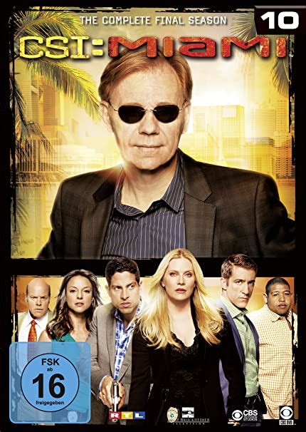 Amazon Com CSI Miami Season 10 Finale Staffel Movies TV