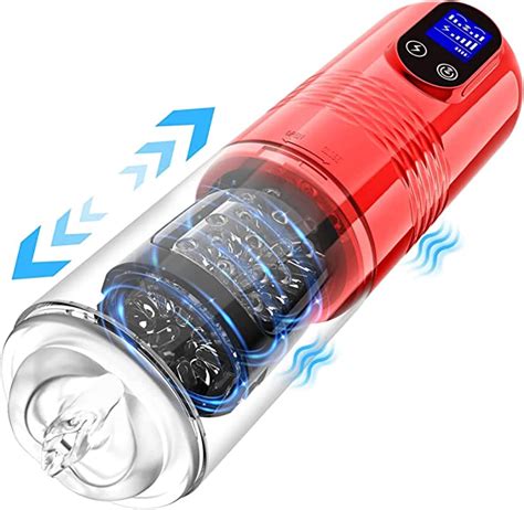 crypap elektrischer masturbator cup masturbieren für männer mit 10 vibrationsmodi 6 saugmodi