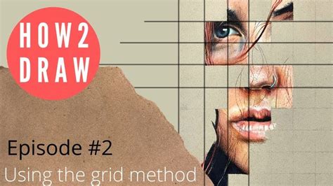 Draw Using Grid Method Grid Method Step By Step Easy Proportions