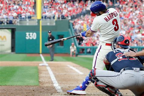 Bryce Harper Crushes First Home Run For Phillies In Victory Over Braves