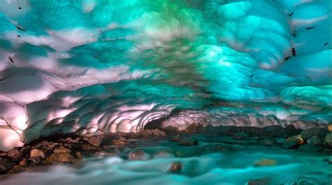 Rainbow Ice Caves In Russia Are Unlike Anything Youve Seen Ice Cave