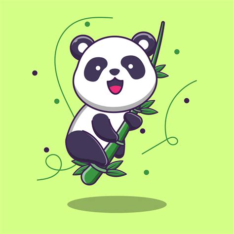 Dessin Panda Bambou F