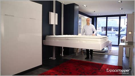 Un lit pratique et malin. Lit Escamotable Ikea 2 Places Agréable Lit Armoire 2 ...