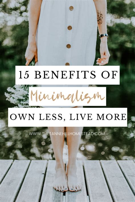 15 Benefits Of Minimalism Own Less Do More Becoming Minimalist