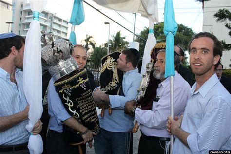 Us Territory Celebrates Arrival Of Brand New Torah Scroll Photos