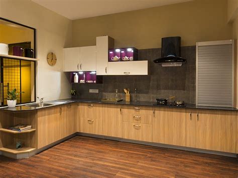 Mundane Beauty L Shaped Modular Kitchen Designs India