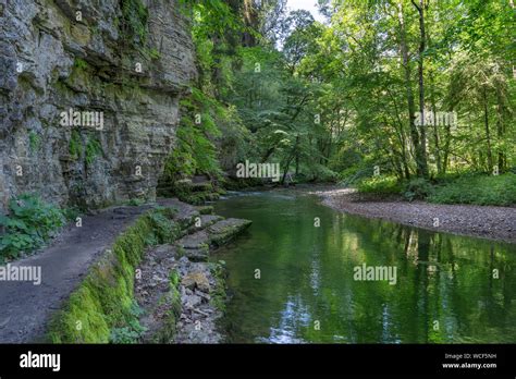 Wutachschlucht Wutach Gorge In The Black Forest Germany Stock Photo