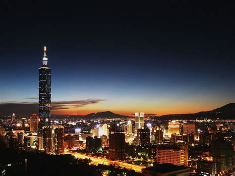 Cityscapes Tower Buildings Skyscrapers Taiwan Taipei 101 Desktop