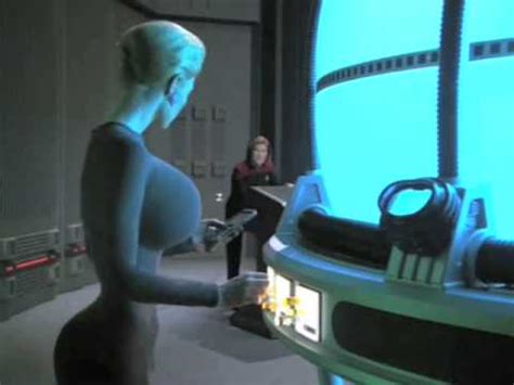 Jeri Ryan Seven Of Nine Breast Expansion Morph In Star Trek Video 4
