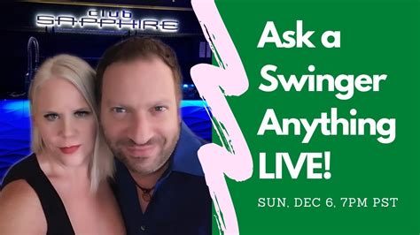 Ask A Swinger Anything LIVE With Matt Bianca YouTube