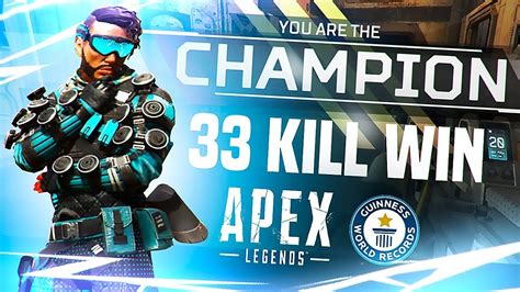 33 Kill Game On Apex Legends Youtube