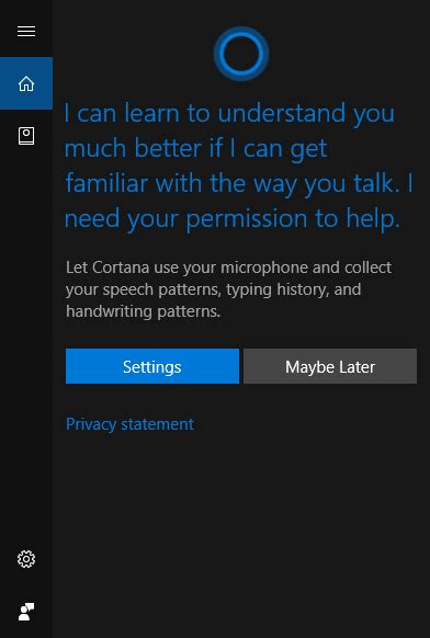 Cortana Voice Search
