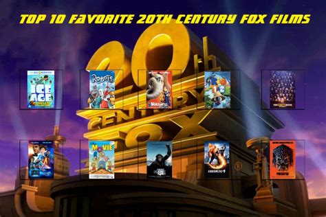 My Top 10 Favorite 20th Century Fox Films By Cartoonfan2002 On Deviantart
