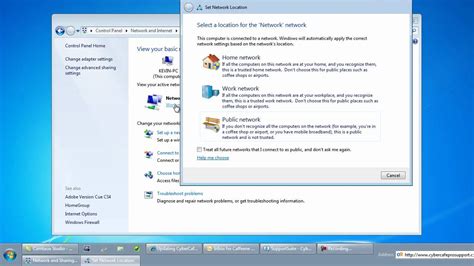 Cara Setting Internet Aplikasi Windows 7 Loker