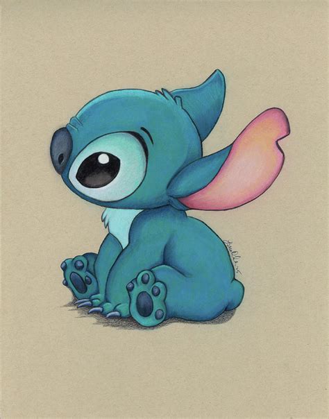 41 Cute Drawings Stitch Images Basnami