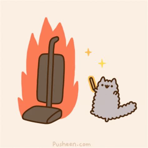 Pusheen Cat Pusheen Cat Sparkle Discover Share GIFs