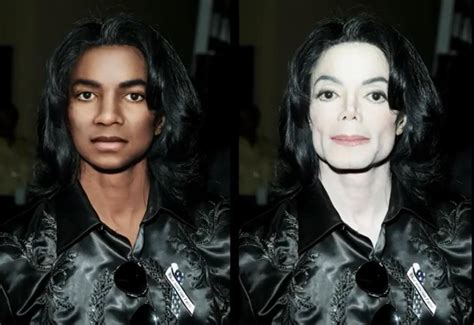 Michael Jackson Simulated Without Plastic Surgery Or Vitiligo R