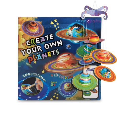 Sadocrafts Create Your Own Planets Educational Planetarium Space Toys