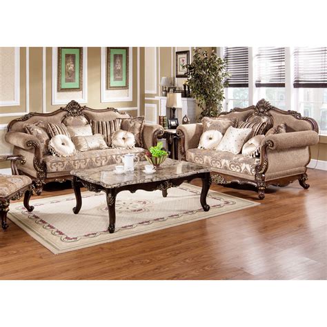 Bestmasterfurniture Traditional Sofa And Loveseat Set And Reviews
