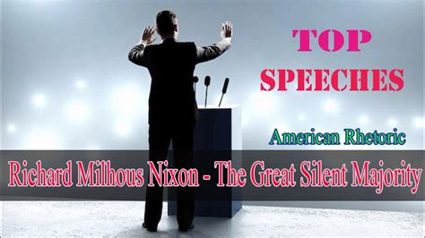 American Rhetoric Top 100 Speeches Richard Milhous Nixon The Great
