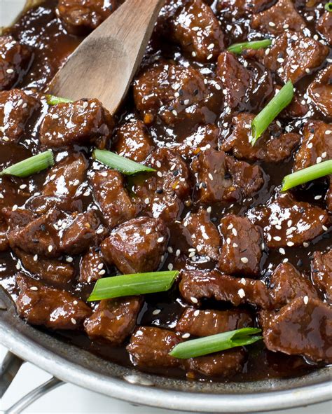 My mongolian beef recipe is very close to the taste of pf chang's mongolian beef. Mongolian Recipes - Easy Crispy Mongolian Beef | Scrambled ...