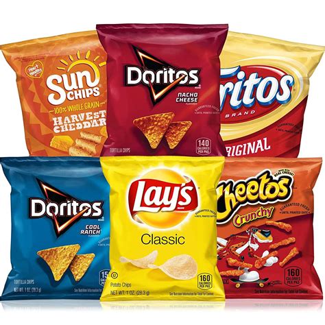 Frito-Lay Classic Mix Variety Pack, 40 Count - Walmart.com ...