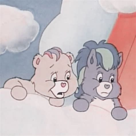 True Heart Bear And Noble Heart Horse Vintage Cartoon Care Bear