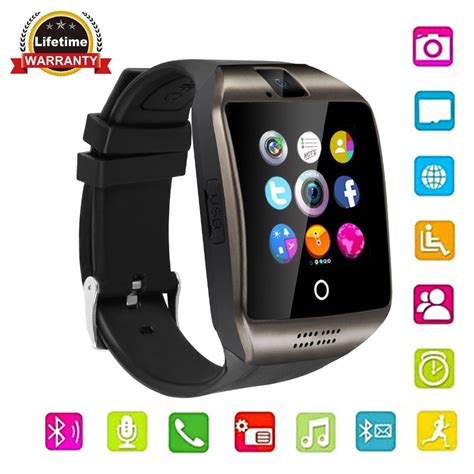 Q18 Smart Watch With Camerabluetooth Smartwatch With Sim Card Slot