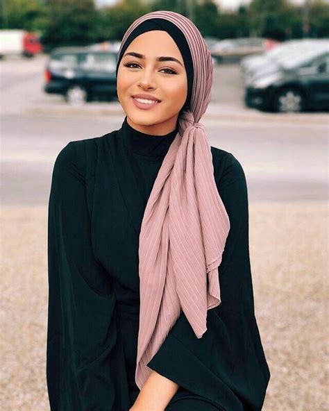Pin By Halsadiya On Makeup Hijab Style Tutorial Hijab Turban Style Hijab Fashion