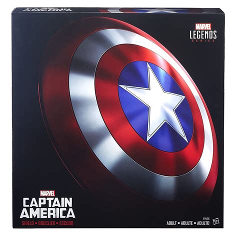 Marvel Legends Captain America Shield Escudo Réplica 1 1 R 795 50 Em Mercado Livre