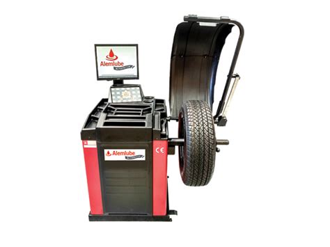 Alemlube AA579 Automatic Wheel Balancer With LCD Monitor Laser