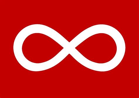 Infinity Sign On Red Background Free Image Download