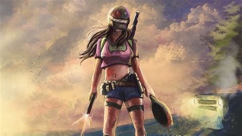 Pubg Helmet Girl Art Hd Games 4k Wallpapers Images Backgrounds Photos And Pictures
