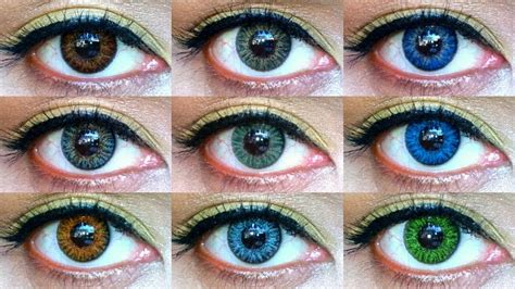 air optix colors contact lens review on dark brown eyes all colors youtube