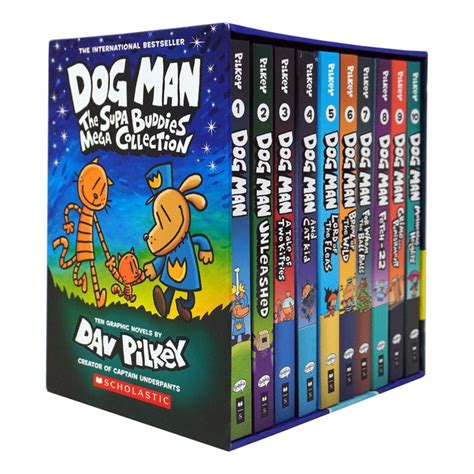 Dog Man By Dav Pilkey Books 1 10 — Books2door