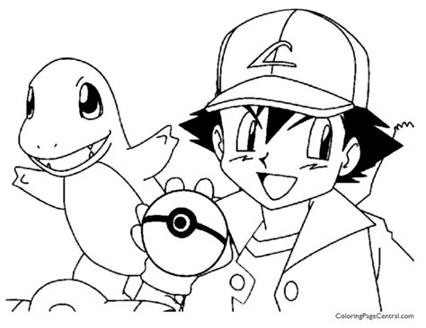 Powerhouse pokemon coloring pages to print headquarters! Pokemon Trainer Coloring Pages at GetColorings.com | Free ...