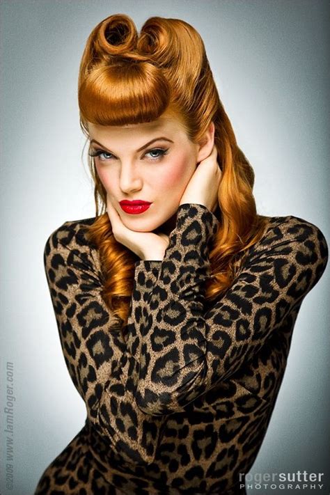 117 Best Pinup Victory Roll Rockabilly Makeup And Hair Images On