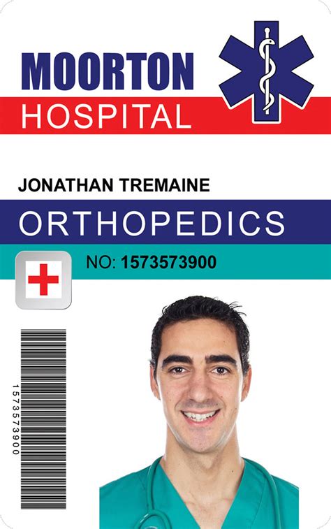 Hospital Id Card Template Excel Templates