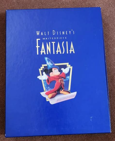 WALT DISNEYS MASTERPIECE Fantasia VHS Deluxe Collectors Edition 1991