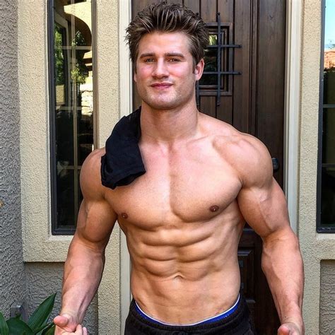 Classic All American Guy Shirtless Fit Bro Super Sage Northcutt Sexy