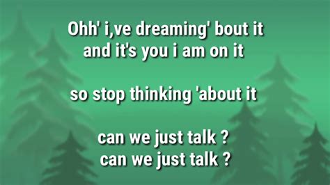 Can we just stop and talk awhile by lea salonga. Khalid song can we just talk with lyrics - YouTube