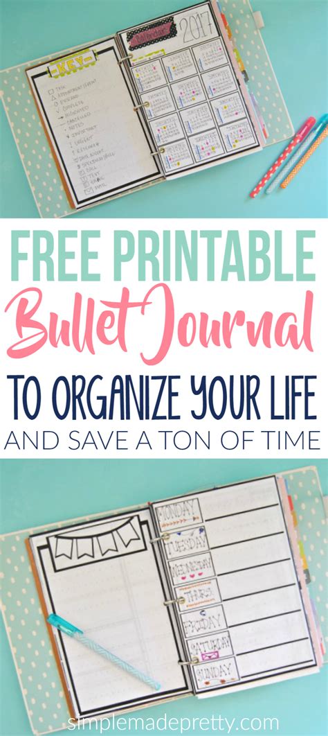 Bullet Journal Free Printables Printable Templates