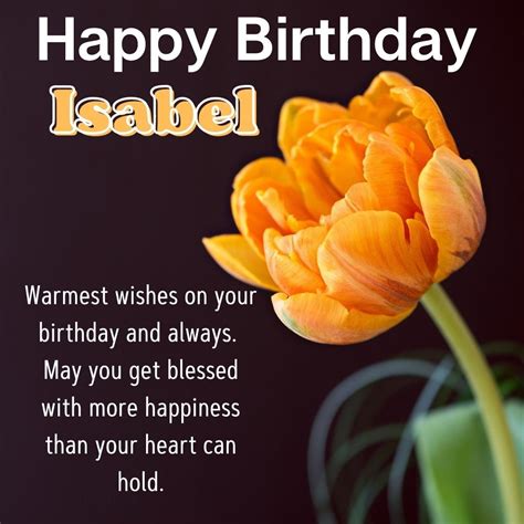 Happy Birthday Isabel Images And Funny Cards